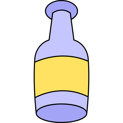 포도주 Generic Thin Outline Color icon