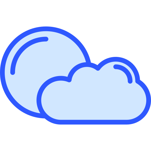 Cloudy Generic Blue icon