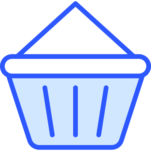 winkelmandje Generic Blue icoon