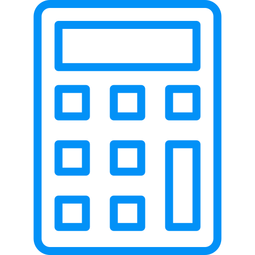 rekenmachine Generic Simple Colors icoon