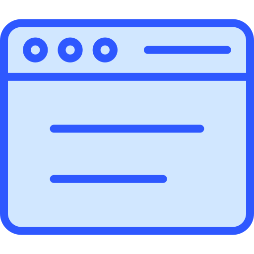 web Generic Blue icon