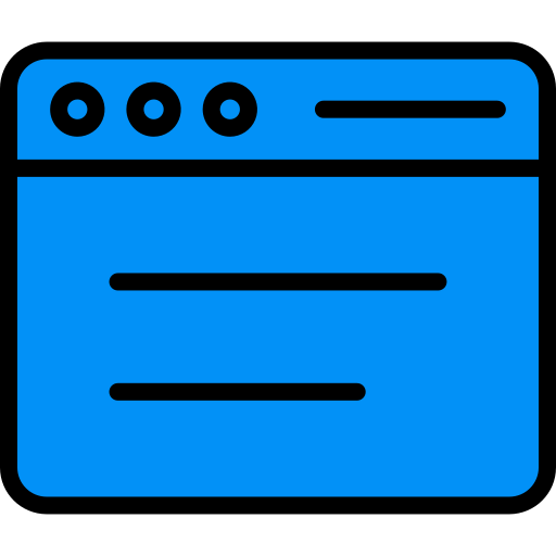 web Generic Outline Color icon