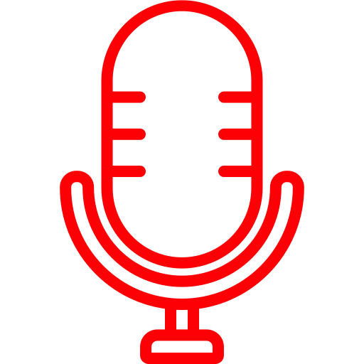 Mic Generic Simple Colors icon