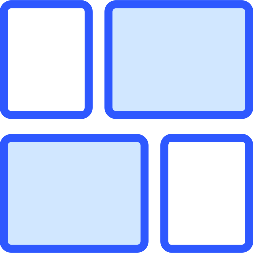 menu Generic Blue Icône