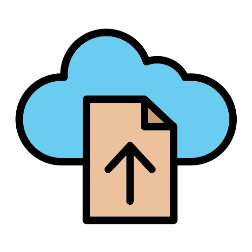 File upload Generic Outline Color icon