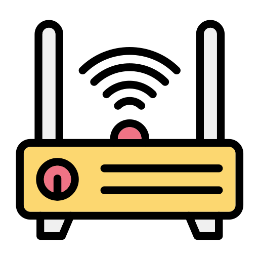 Router Generic Outline Color icon
