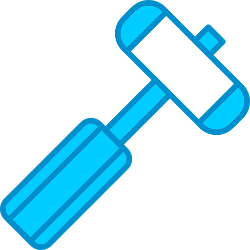 Reflex Hammer Generic Blue icon
