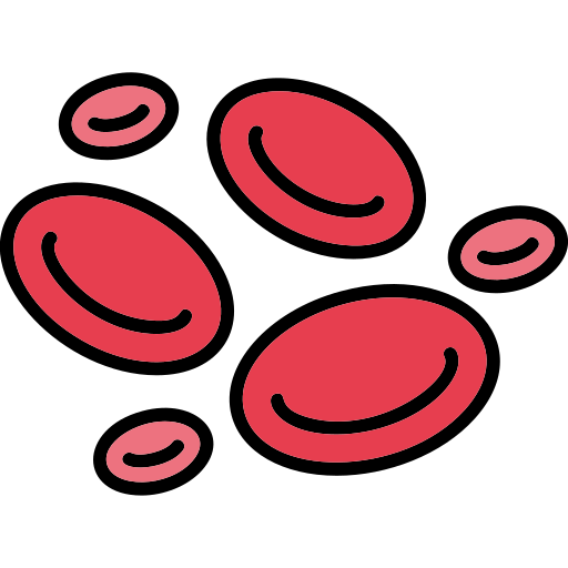 czerwone krwinki Generic Outline Color ikona