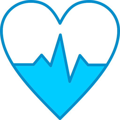 심박수 Generic Blue icon