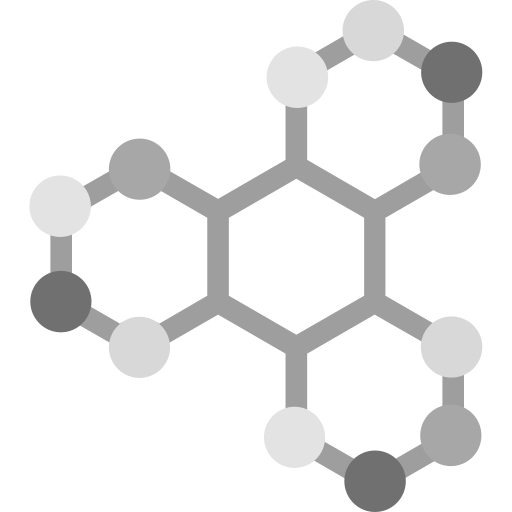 molécula Generic Grey Ícone