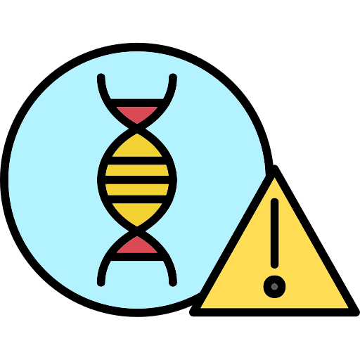 genético Generic Outline Color icono