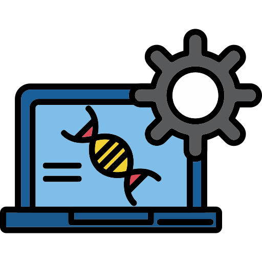 Genetic engineering Generic Outline Color icon