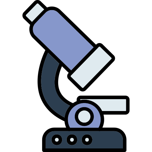 microscoop Generic Outline Color icoon