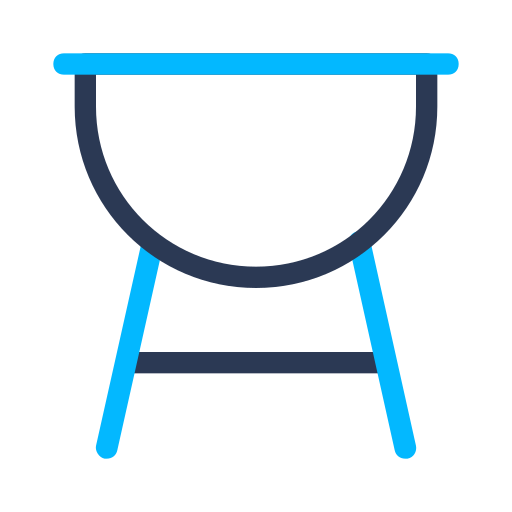 Grill Generic Outline Color icon