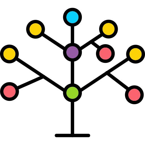 filogenetico Generic Outline Color icona