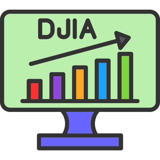 djia Generic Outline Color icon