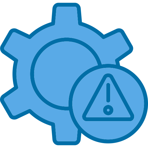 risk management Generic Blue icon