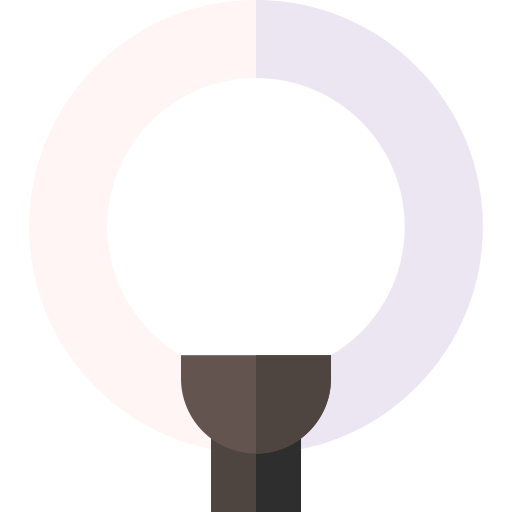 bombilla Basic Straight Flat icono