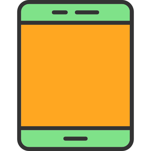 태블릿 Generic Outline Color icon