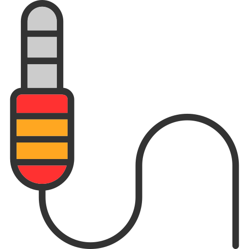 Audio jack Generic Outline Color icon