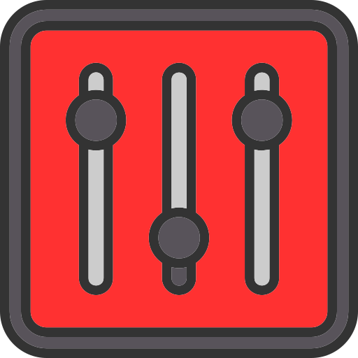 equalizer-controller Generic Outline Color icon