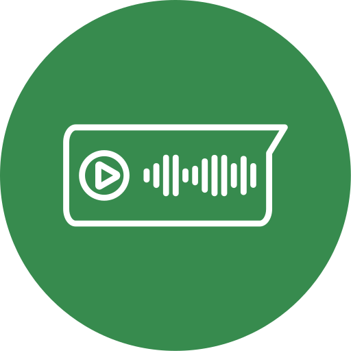 messaggio vocale Generic Flat icona