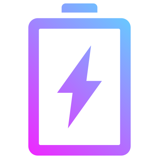 Ładowanie baterii Generic Flat Gradient ikona