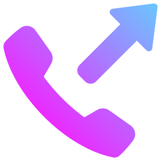 Outgoing Call Generic Flat Gradient icon