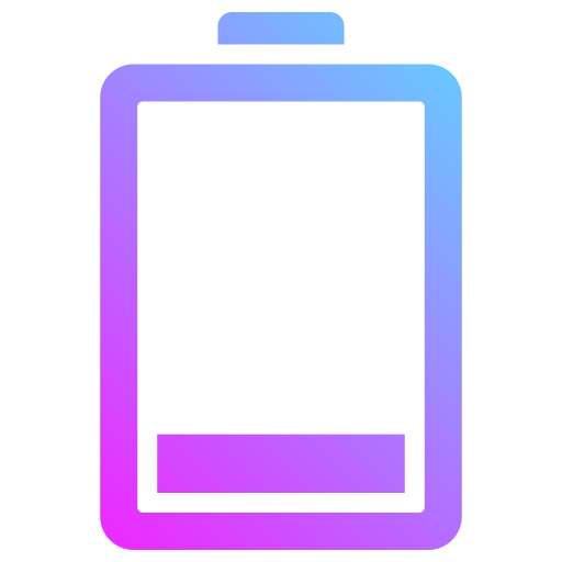 Low battery Generic Flat Gradient icon