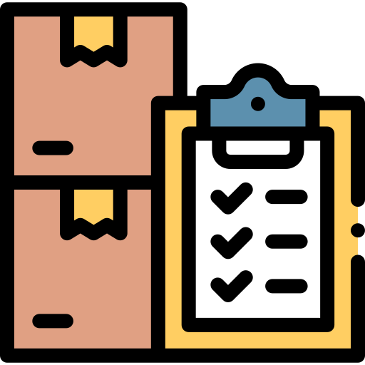 Checklist Detailed Rounded Lineal color icon