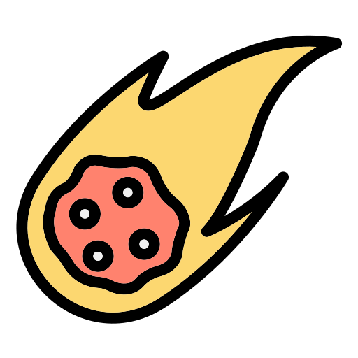 Comet Generic Outline Color icon