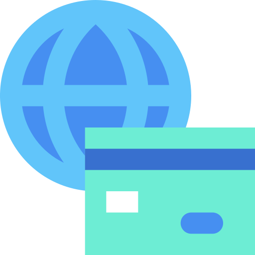 Internet banking Generic Blue icon