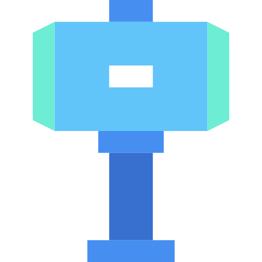 大型ハンマー、大槌 Generic Blue icon