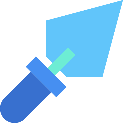 Trowel Generic Blue icon
