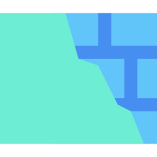 mur Generic Blue Icône