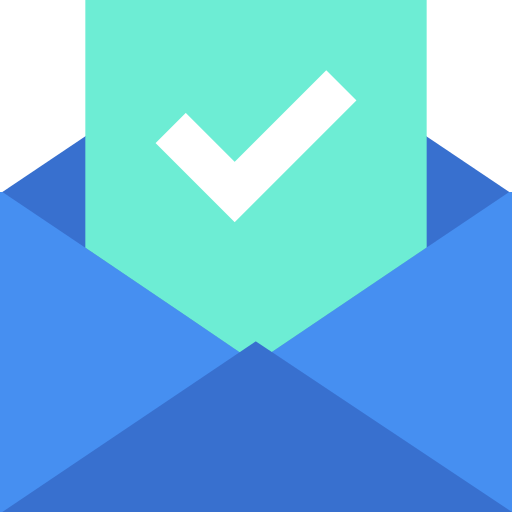 Approval Generic Blue icon