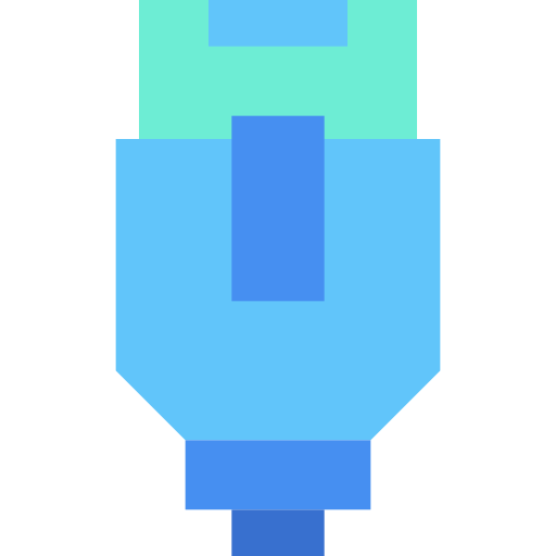 ethernet Generic Blue icono