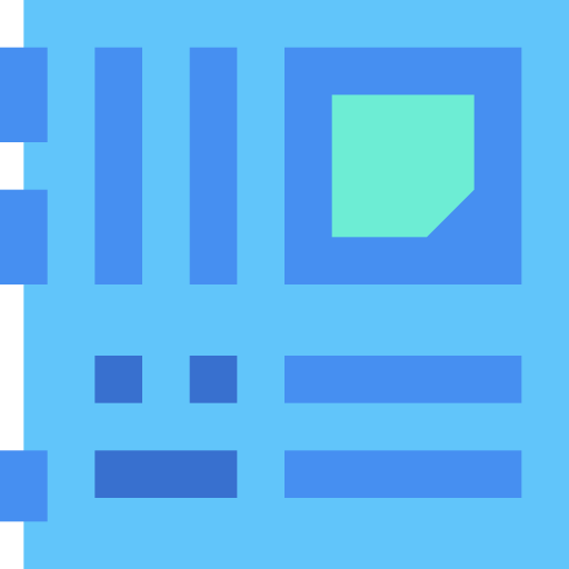 マザーボード Generic Blue icon