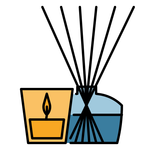 Ароматическая свеча Generic Outline Color иконка