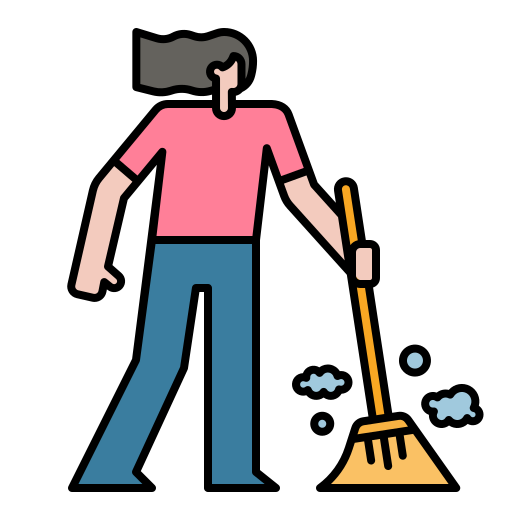 cleaning Generic Outline Color icono