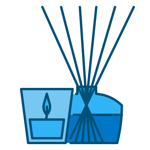 Ароматическая свеча Generic Blue иконка