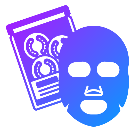 Медицинская маска Generic Flat Gradient иконка