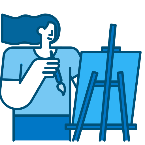 Paint Generic Blue icon