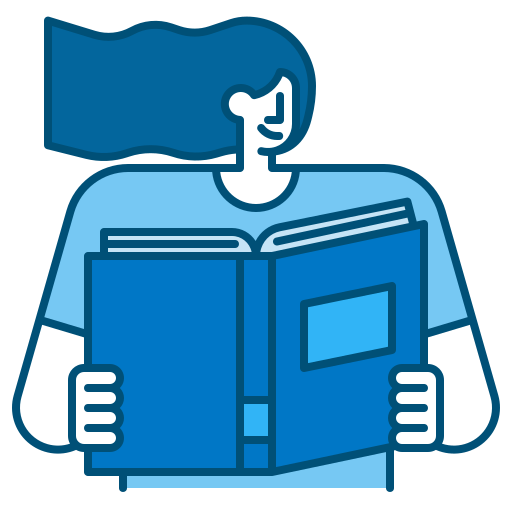 leesboek Generic Blue icoon