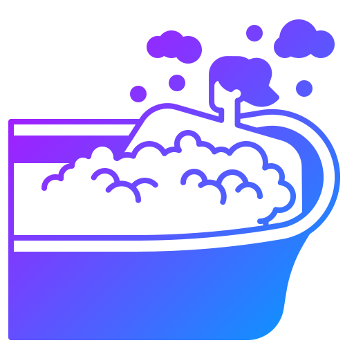 Bath Generic Flat Gradient icon