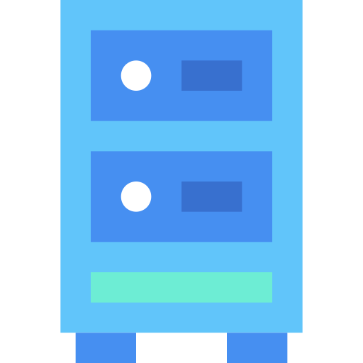 serveur Generic Blue Icône
