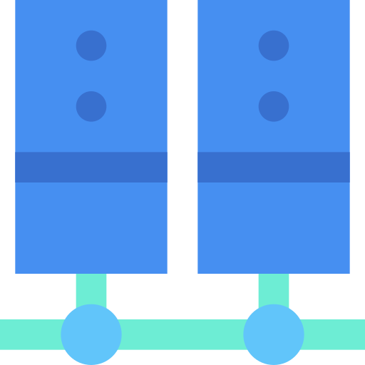 serveropslag Generic Blue icoon