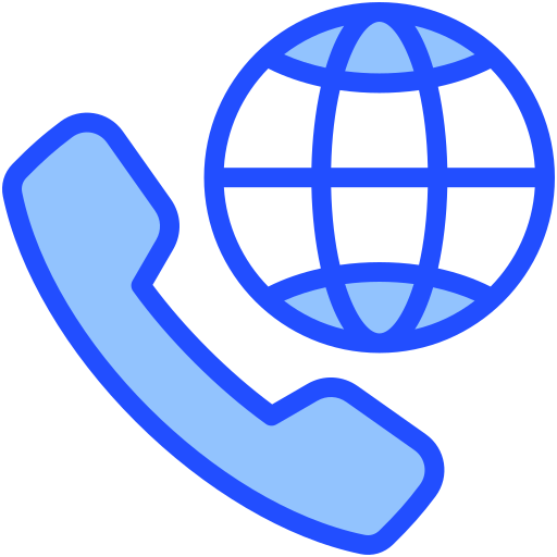 conexión a internet Generic Blue icono