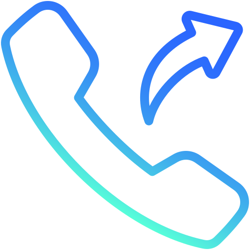 Outgoing Call Generic Gradient icon