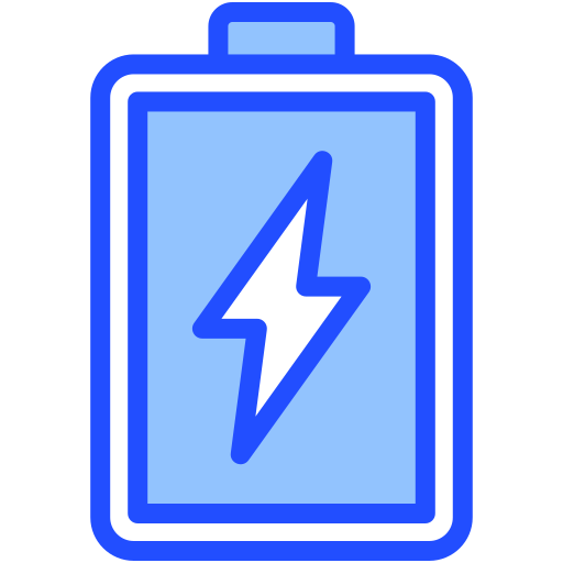 bateria cargada Generic Blue icono